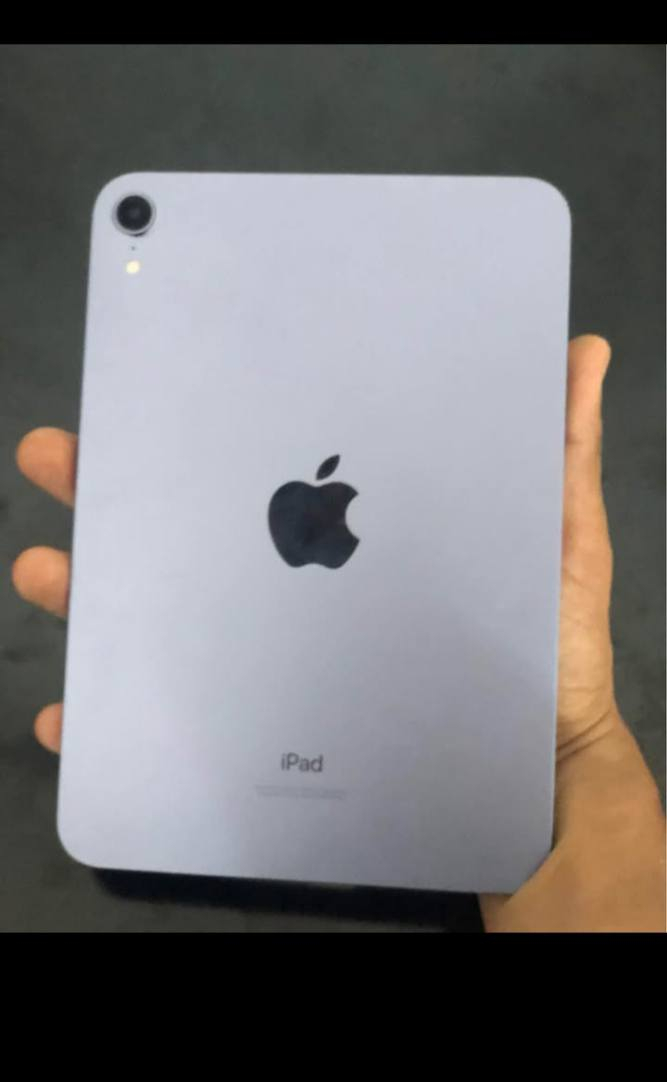 السلام عليكم ايباد ميني 6 بدون ملحقات بطاريه 87 شرط الفحص ذاكره 256 مكانه النجف كوفه سعره ٣٥٠ وبي مجال بسيط ***********رمش واني اخابرك واتساب ماكو
