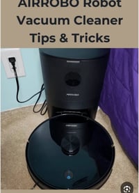 مكنسة روبوت • تفريغ ذاتي • رسم خرائط ذكي