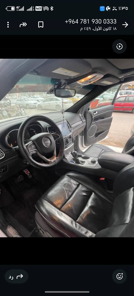 جيب شيروكي 2019 اوفرلاند
وارد أمريكي 
فتحه كشنات جلد تدفئه تبريد
رادار بنوراما جوبلسات
مكفوله من التبديل القطع
بيه مكانين صبغ أثر الحادث مالت أمريكا
السعر 230 بيه مجال صور الحادث موجوده
مكان السياره بالنجف ***********
