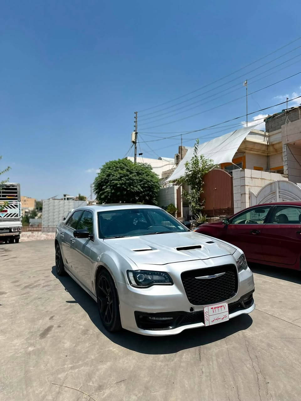 chrysler 300s
ئۆباما مواسەفات (s)
مۆدێل(٢٠١٤)
سەیارەکە بڕاوەیە
لایت (عەدەسە+لید)
شاشە گەورە
گێڕ ماوس
سەقف پانۆراما
سەیارەکە گێڕو مەکینەی بە شەرت
نرخ(٦٣)گەڵاو مەعامەلەیەکی کەم
بۆ زانیاری زیاتر پەیوەندی بکە بە (***********)
