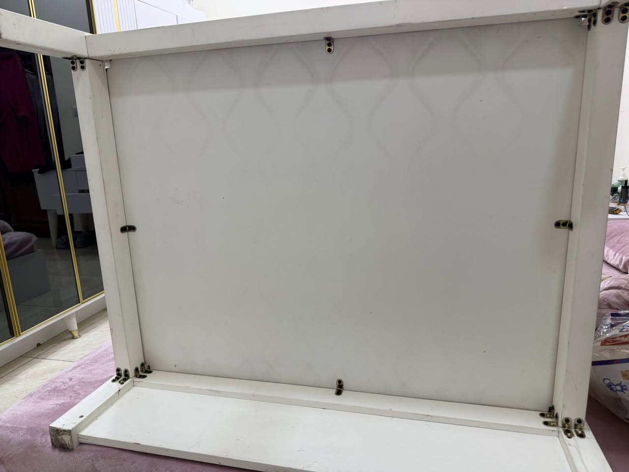 سرير اطفال وكالة ( اكيا ) خشب ppf قياس اصلي 
نضيف كلش
طول 110 
والعرض 78
ارتفاع 86
مكاني بغداد اعضميه
***********
