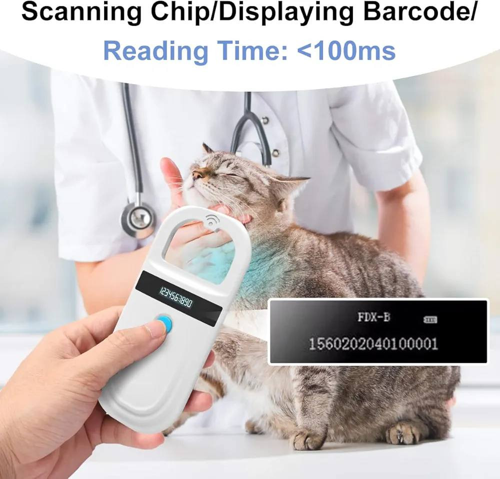 عن قارئ ميكروشب للحيوانات الأليفة.الوظيفة: يُستخدم لمسح وقراءة الرقائق الدقيقة (Microchips) المزروعة تحت جلد الحيوانات للتعرف على هويتها.التقنية: يدعم القارئ معايير عالمية مثل ISO11784/11785 و FDX-B و EMID.التوصيل: يتميز الجهاز بقدرات اتصال متعددة تشمل البلوتوث والـ USB لنقل البيانات المُسجلة.المميزات: يحتوي على شاشة عرض عالية السطوع وتخزين داخلي للبيانات (يصل إلى 256 سجلًا في بعض الطرازات).هل تحتاج إلى مساعدة في كيفية استخدام هذا الجهاز أو البحث عن طراز محدد؟


**إذا كنت صاحب هذا الإعلان وتريد حذفه لأي سبب، رجاءا أرسل رسالة إلى الدعم الفني**