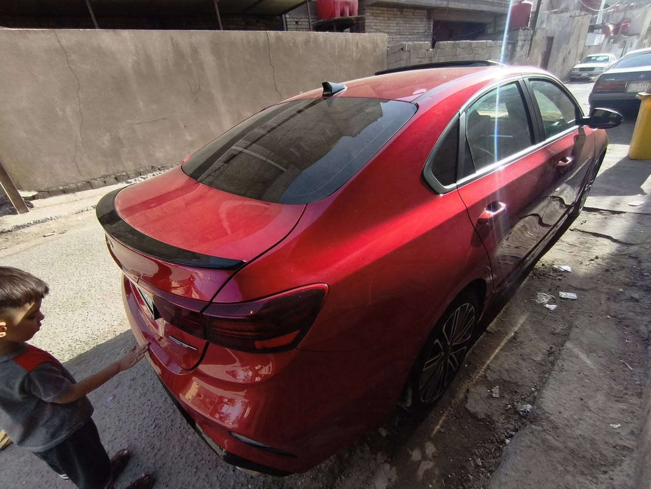 كيا فورتي  موديل 23 Gtواردامريكي حادث تبديل بنيد ودعاميه فقط وبيه حالوب بلقماره وبارد بصندوق رقم معوقين بصره السياره فول كير مكينه حداديه جديده ايرباك ضارب السعر 128 وبيه مجال للشراي ***********
