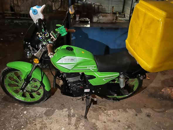 السلام عليكم للبيع دراجه سونك n.max موديل(2026).  المكان بغداد السعر:1100 وبيها مجال قليل الدراجه خير من الله مكفوله كفاله عامه المكان بغداد الشعلة.***********
