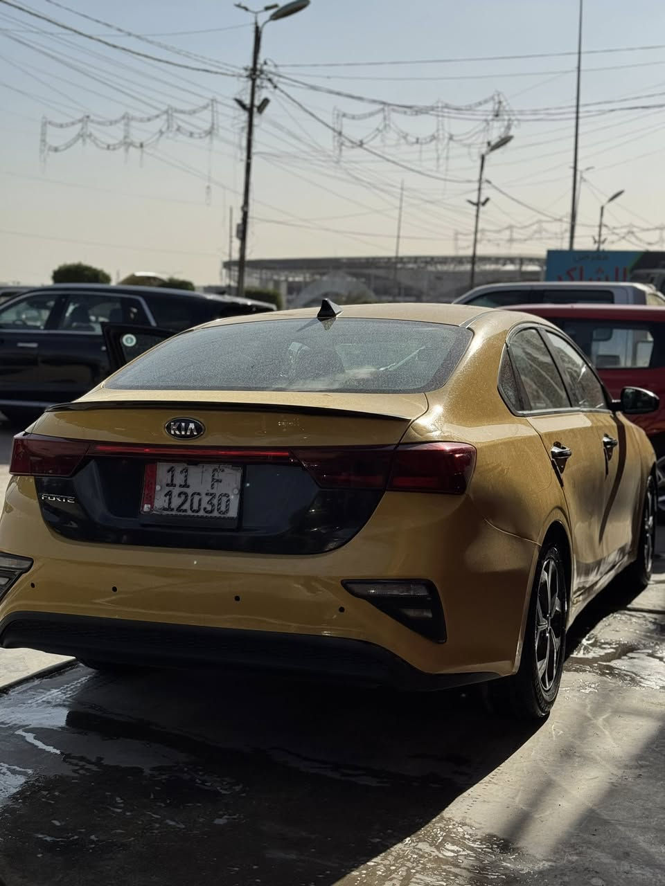 كيا فورتي مديل2021 للبيع ترهم قصد و بمدة جاهزه ومدوشمه كلها وبيها منضومه غاز ***********
