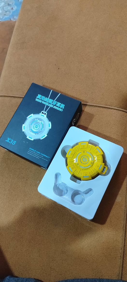 ايربود بهاذ الجمال ماركة 
صوتها عالمي ثاني عزل 😍
35 مع التوصيل


**إذا كنت صاحب هذا الإعلان وتريد حذفه لأي سبب، رجاءا أرسل رسالة إلى الدعم الفني**