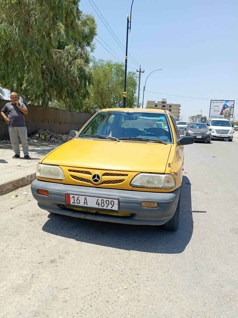للبيع 
موديل 11
رقم قادسيه انكليزي
السعر 25 وبيها مجال 
الشراي يتصل
***********
مصفره هيئه وغرامات
