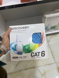 أسرع وأقوى من CAT5 يقلل التشويش (Interference) مناسب للإنترنت القوي وا...