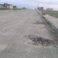 قطعه معروض للبيع مساحه ٢٠٠متر مربع سند طابو شرط تحويل حتا مروس مع سيار...