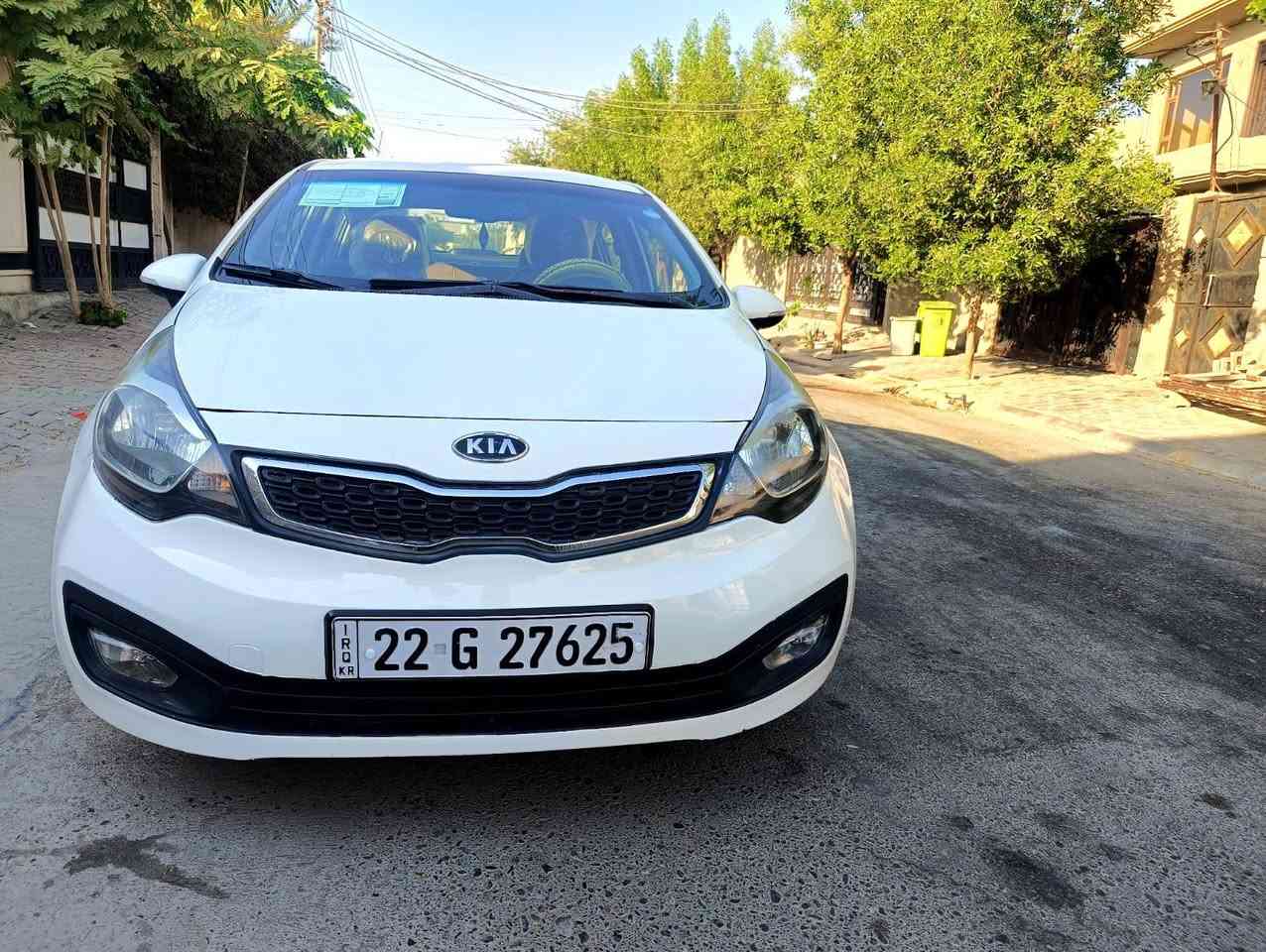 كيا ريو 2012 سياره نظيفه تبريد ثلج تحكم ستيرن كشنات جلد دشبول لونين شاشه سنويه ب2027 تنفذ    مكان السياره كركوك  مكينة دوش قطرتين المرغوب
سياره جاهزه وحلوه مواصفاتها حلوه تحكم جهتين مرايات شفط سياره جاهزه گير ومكينه لوك  
رقم جديد 
نضامECO
للاستفسار:‏‪*********** كركوك, العراق
