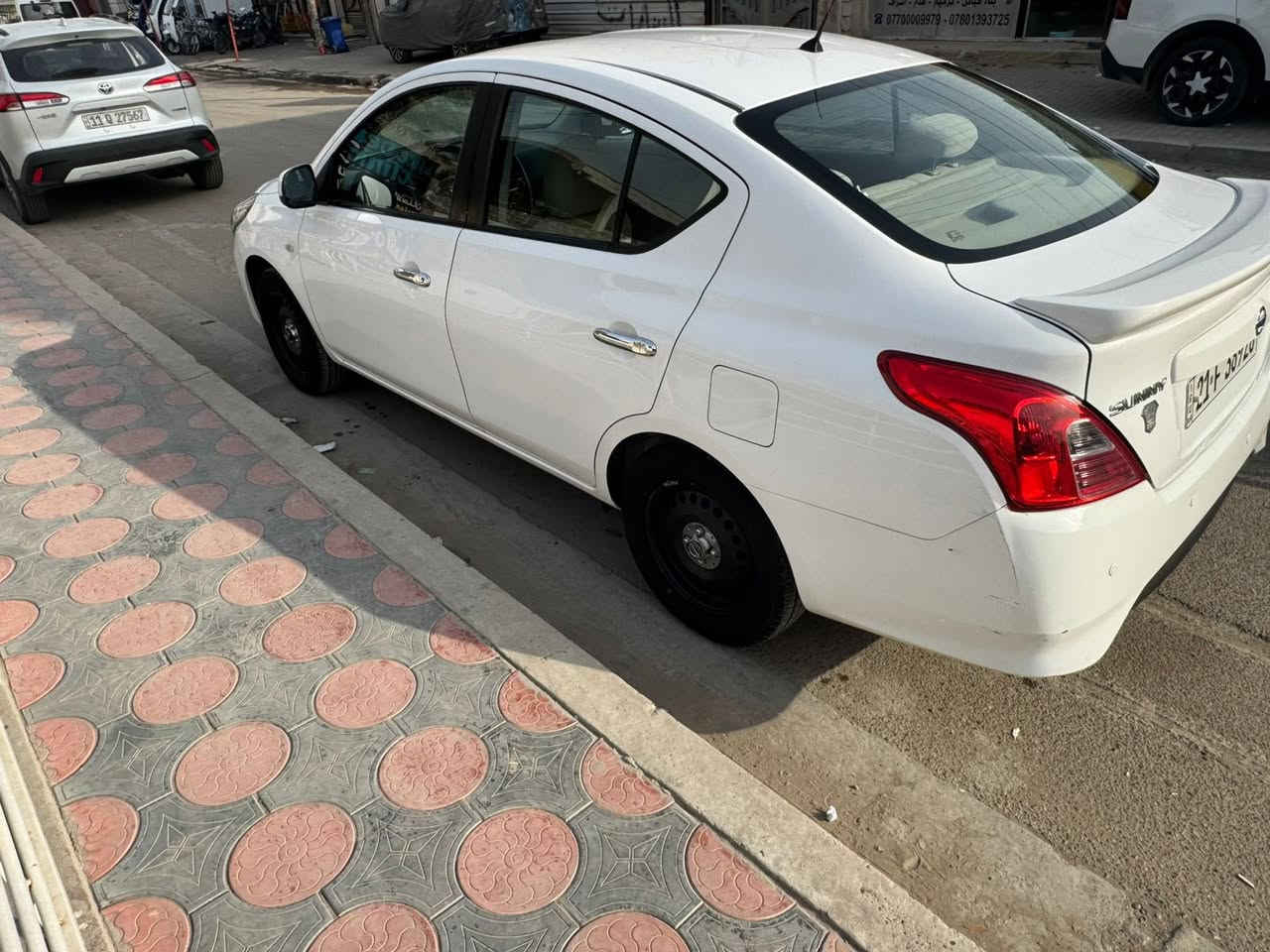 السلام عليكم نيسان سني هندي موديل 2022 مكفوله كفاله عامهبدون اي ضربه او صبغ او بارد السياره جاهزه وبسكنه تريد تحويله اتريد وكاله عامه وبعدين أتحول كلشي موجود السياره ماشيه 85 رقم سليمانية رقم جديد انكيليزي كامله متصرف عليه ربع الشراي يتصل مكلف بانشر وراح انشر فديو ويه السياره 
السعر ١١٢ وبيه مجال للشراي مكان السياره بغداد الدورة
الرقم *********** بي وات ساب
