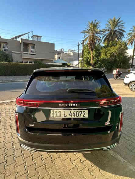 سلام عليكم 
من رخصه الادمن
بيسون T99 ماشيه ٢١ الف داخل مشمشي
المواصفات محرك ٢٠٠ تيربو
⚫️عداد دجتال
⚫️تدفئه كشنات
⚫️صندوك كهرباء
⚫️بانوراما
⚫️اوتو هولد
⚫️اوتو ستارت 
⚫️التحكم كله من الشاشه 
⚫️كامرات 360
الصندوك والبانوراما وهواي شغلات بيها من الشاشه وباقي المواصفات المعروفه السياره بيها طخه بسيطه بل دعاميه الخلفيه ومصلحها 
سعر السياره 20000$ يعني 30 مليون وبيها مجال بسيط جدا
مكان السياره بغداد حي الجامعه 
للاستفسار ***********
