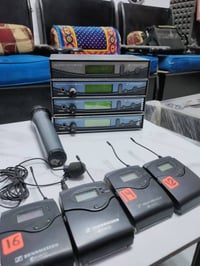 Sennheiser • ٣ ميكات EW500 • EW300