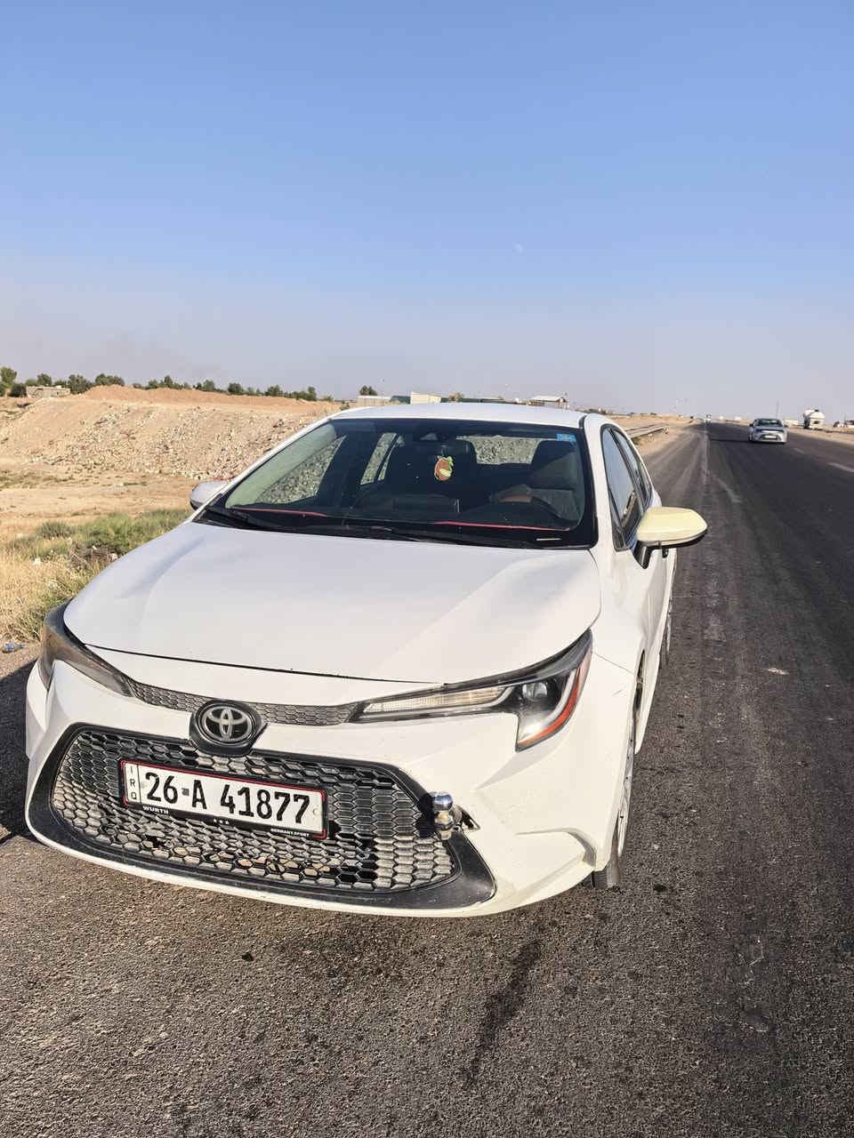 كورلا 2021 ضرر بنيد فقط   تخم تايرات وصدر  جديد تفصيخ تبريد تدفئه شرط  محرك شرط مكاني سامراء  السعر 130 وبيها مجال قليل لشراي     الاتصال***********
