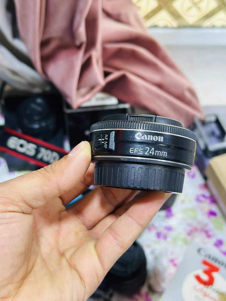 عدسه كانون 24m stm f1.8
عدسه حلوه ونضيه كلش تجيك كامله 
بس ب100الف وتوصيل متوفر 
واتساب ***********
@إشارة
