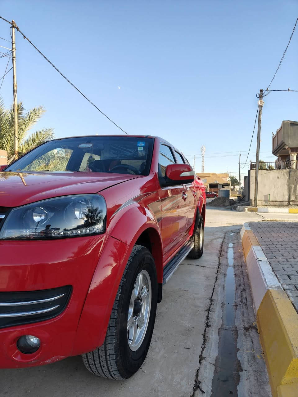 موديل :2020    الرقم : بغداد الماني مشروع وطني
جديده بمعنا لكلمه 
سنويه جديده إلى 2032 
سعر  125 وبيه مجال 
سياره جديده بمعنا لكلمه مكفوله
 حداديه تبريد ثلج تواير جديده  كلشي جاهز شاشه  كامرات خلفيه 

مكان سياره : ديالى     
استفسار اتصل على رقم .***********
