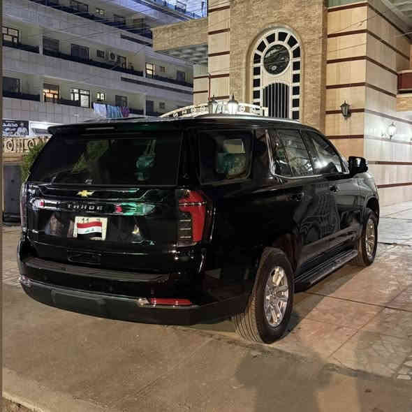 تاهو موديل 2025 خليجي ضمان وكالة المنصور سيارة كفالة عامة من جميع النواحي  كير مكينة شرط فحص بعدها بضمان الشركة وكلها مجاني كافة الامور

مغلفة ppf ضمان 10 سنوات من الزيرو 

رقم#بغدادباسمي تحويل ثاني يوم 

عداد المسافة 7 زيرو 

المواصفات 
5كامرات
كامرة دوارة 
لون اسود ملكي 

حجم المحرك V8 5.3L

مرتبط بناقل حركة أوتو 10 نمر

رادار + تحديد مسار + مانع تصادم + نقطه عمياء مفتاح التشغيل بصمة
4 باب بصمة

تشغيل عن بعد 

دفع خلفي RWD 

اريل نفكيتر 
حساسات أمامية 

حساسات خلفية 

لايت زينون + LED

بك لايت LED 

دخول بصمة ذكي 

ويل كب 18

حساسات ضغط الاطارات 

اشارة في المرايا الجانبية 

تعليق لمس

هاند بريك كهرباء 

دشبول شاشة ديجيتال متصل

شاشة جبيرة حجم 17 + Apple Car play

شفتات مقود 

مثبت السرعة Cruise 

المودات والاوامر الصوتية 

مخرج منفذ الطاقة 
3 قطع تبريد

حركة المقاعد الأمامية كهرباء
ثلاجة 

تبريد لمس مناخين منفصلين 

3 قطع تبريد 

أوضاع القيادة Drive Mode 

أوتو هولد Auto Hold 

نظام مانع الانزلاق 

نظام نزول المنحدرات 
نظام تحديد المسار
نظام اطفاء وتشغيل المحرك التلقائي

تطعيم الدواخل ألمنيوم
مكان سيارة بغداد الرصافة 
جديدة وبل عافية ع ياخذها 
*********** 
سعرها  (610)
