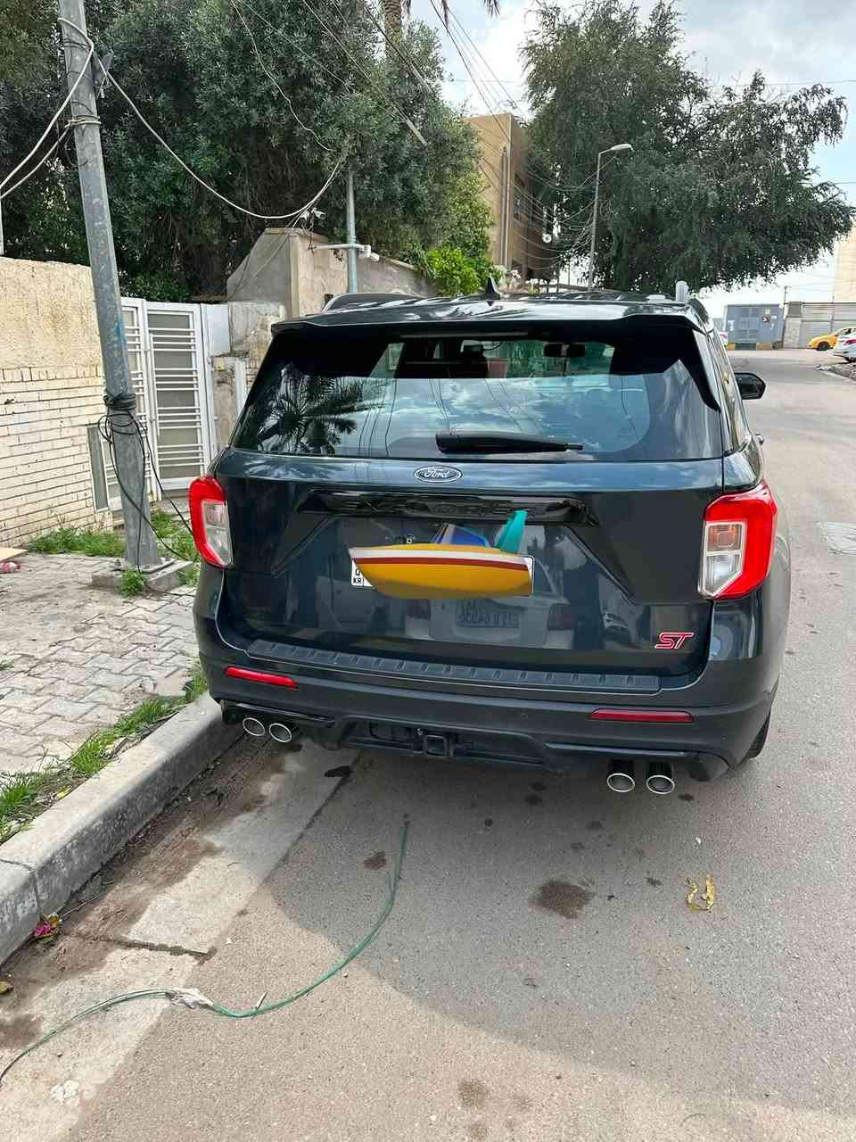 فورد اكسبلور st موديل 23
6 سلندر فول مواصفات كشنات جلدvip منفصل ، تحكمات ، سلايد ، بردات خلقىفية ، تحكمات قياده ، والباقي معروف 
مغلف ppf بالكامل 
كامرة تسجيل طرق داخل وخارج 
تخم تاير جديد 
مكفوله من كل شيء 
وارد أمريكي حادثها سرقة كشنات فقط 
عداد السرعه 47 الف كم قابل للزياده 
السعر 320 ورقه 
بيع فقط رجاءاً 
هاتف ***********
