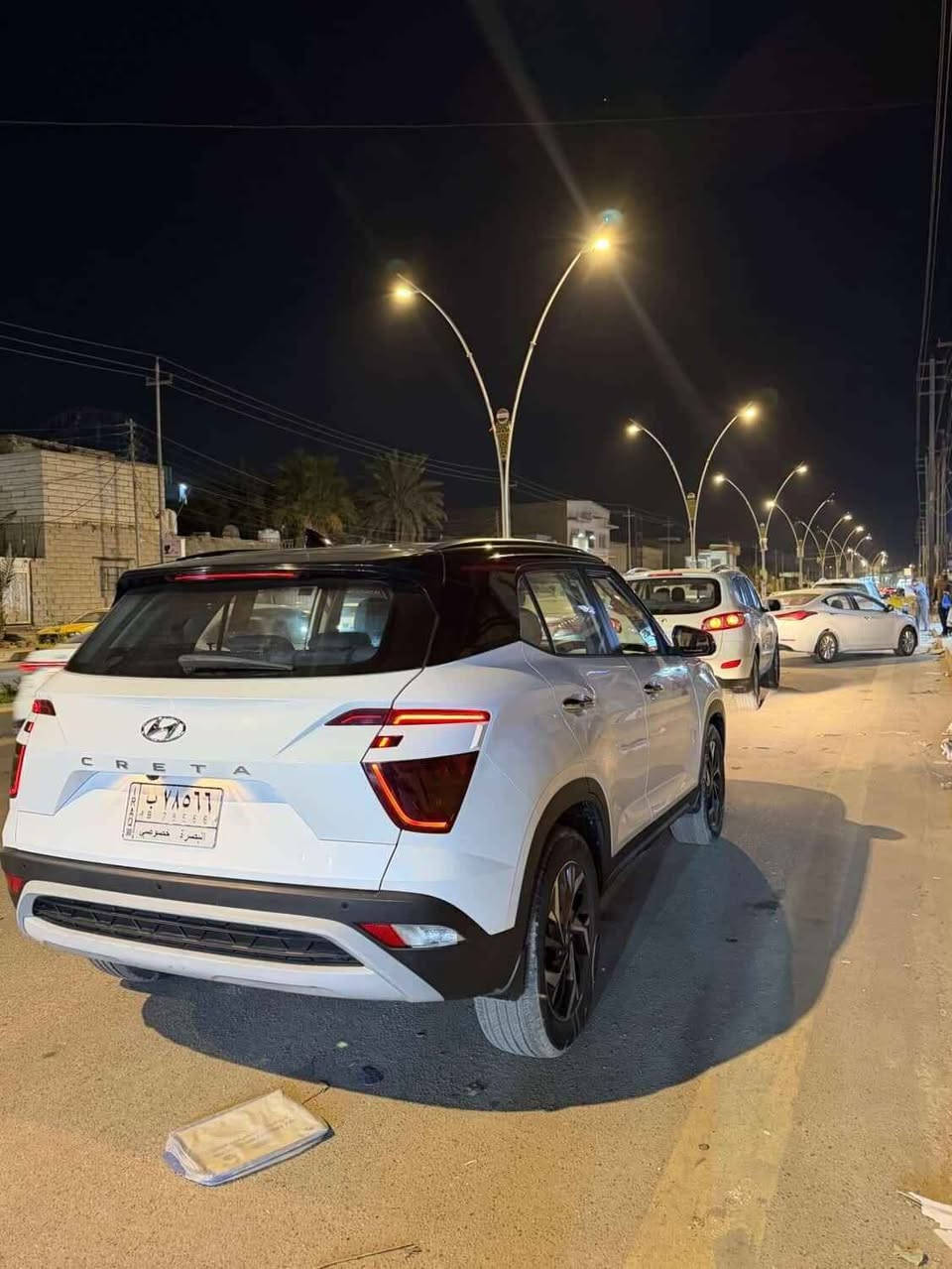 هونداي كريتا موديل ٢٠٢٤ رقم بصرة
خليجي مكفولة مستخدم 15 الف جدا نظيفة 
فول مواصفات 
فتحة سقف ( بانورما )
بصمة تشغيل وتشغيل عن بعد 
مري جانبية شفط كهربائي
عدادات ديجيتال
شاشة كبيره
كاميرا خلفية 
بلوتوث
حساسات اماميه
حساسات خلفية 
اضواء led 
اوتو هولد 
هاندبريك كهربائي
كير ٨ نمر
4 وضعيات قياده سبورت ونورمل وايكو 
تحكمات ستيرن جهتين
شفتات ستيرن 
شاحن لاسلكي
منافذ USB 
تبريد قطعتين
اشاير بالمري الجانبية 
العنون ناصريه مركز
للتواصل *********** Singapore
