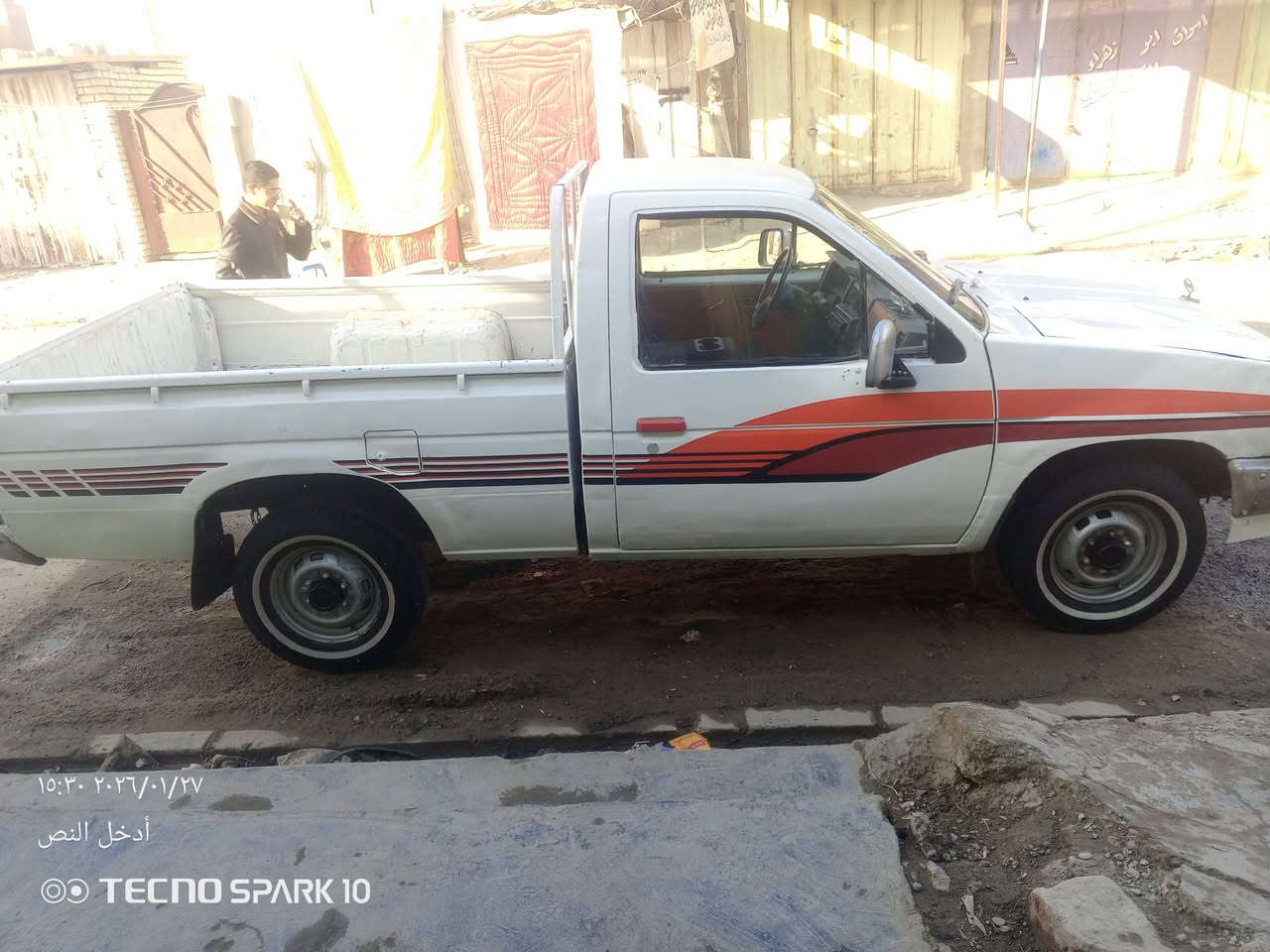 السلام عليكم 
نيسان تك قمارة موديل ٨٨ 
سنوية ل٢٨ رقم ديالى مشروع وطني 

عنوان بغداد 
***********

سعر 40 وبيهه مجال بسيط
