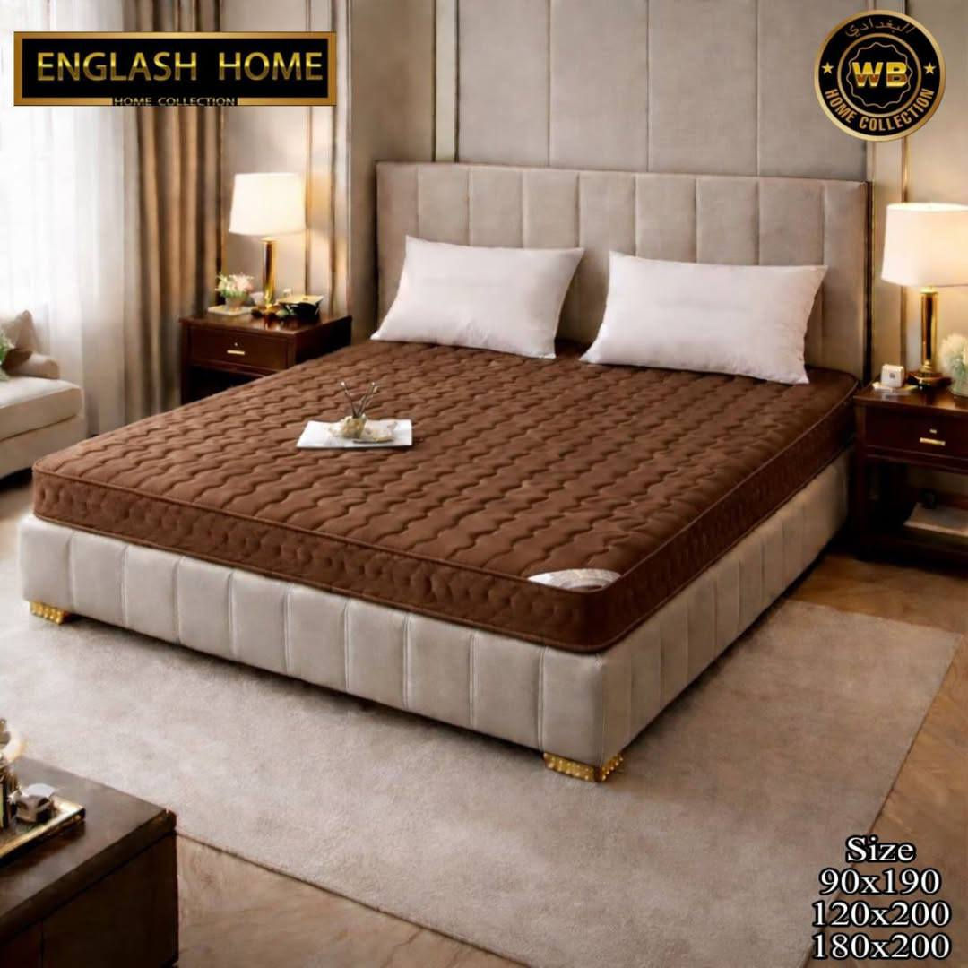 ضمان لمدة 5 سنوات بسعر مميز جدا 
الأصدار الجديد من الدوشك الجلاتين النفرين 
المنتج جلاتين فوم وليس إسفنج ( احذرو التقليد )🚫
#الاصلي 🏛️
من ماركة انگلاش هوم العالمية ماركة الجودة والتميز 
دوشك فوم طبي جلاتين متكون من 5 طبقات الطبقة الأولى من مادة اللاتكس الطبقة الثانية فوم الطبقة الثالثة من الأسفنج الطبي ك الطبقة الرابعة تكون ضد البكتريا الطبقة الخامة مايكروفايبر
 (( ارتفاع 12 سم )) 
يوفر لكم الراحة المثالية مع ضمان سنة كاملة 
#مواصفات_المنتج 
١-يحتوي على خصائص توزيع ضغط للجسم رائعة 
٢-يتم وصفها للذين يعانون من آلام الضهر والعمود الفقري 
٣- يدعم الجهاز العصبي من خلال وزن الجسم 
٤- مضاد للبكتريا والجراثيم وغير قابل للتلف 
٥- الغلاف الخارجي من القطن الخالص (ضد التحسس) 
المنتج طبي 100% ضمان المنتج سنة كاملة من تاريخ الشراء 
متوفر بقياس النفرين والنفر 
قياس النفر 90x190 السعر 30
قياس النفرين 180x200 السعر 55
قياس نفر ونص 120x200 السعر 45
علما المنتج خاص بالبغدادي فقط ولايوجد بمكان اخر 
( احذرو التقليد 🚫 )
العنوان


**إذا كنت صاحب هذا الإعلان وتريد حذفه لأي سبب، رجاءا أرسل رسالة إلى الدعم الفني**