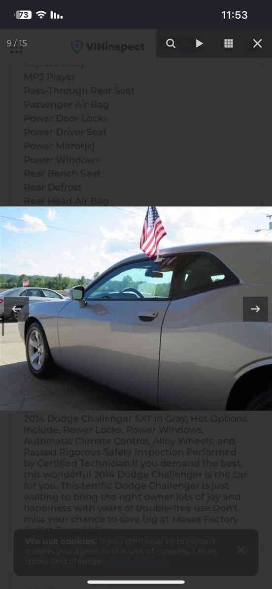 السلام عليكم جالنجر للبيع مديل 2014 بدون اريباك فقط صبغ 3قطع محدث امامي خلفي  
اي كلوب ما مشتغل 
هزه سنويه رقم قبل سبوع استلمت 
سيارته مرتبه ما متعوبه ماشيه قليل 
مكينه 6سلند 3.6 كفاله مكينه كير 
باقي التفاصيل من تتفظل تشوفه 
سعر البيع 130وبيه مجال 
الاستفسار  الاتصال ***********
