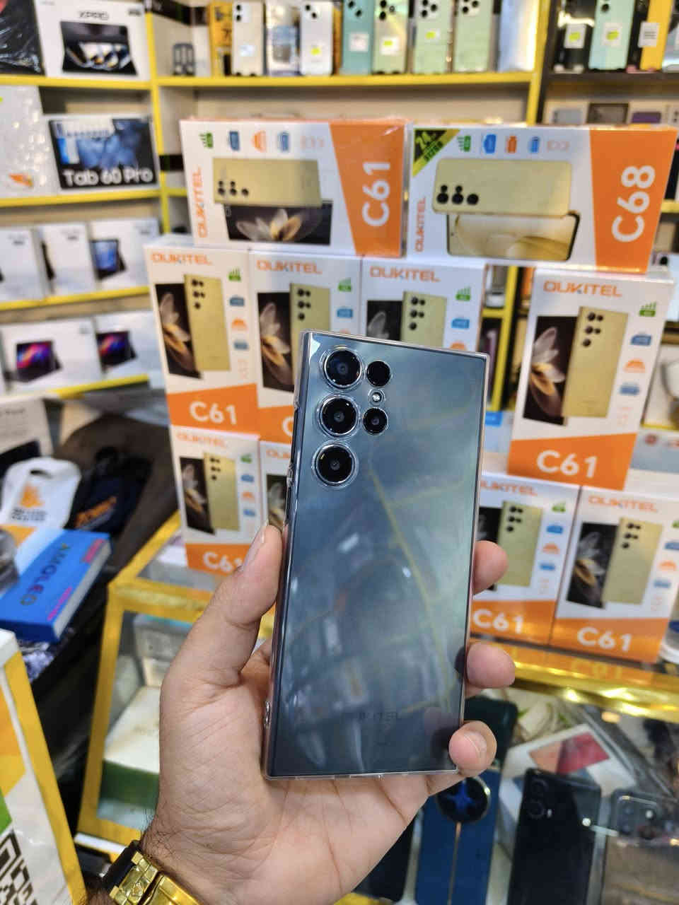 اول جهاز من شركة اولكول شبيه اس 24و 25 الترا.  
نفس اللون نفس الشاصي نفس الكامرات نفس الحجم
وبضمان سنه
 والسعر صدمةة.  160 الف فقط🔥🔥
ذاكره 128 رام 16 توفر بكميات متخلص
يوجد توصيل لجميع العراق والبيع بالنقد والتقسيط
عنوان المركز/ الانبار/ الرمادي /خدمي ال5 كيلو
للتواصل اتصال او واتساب ***********
