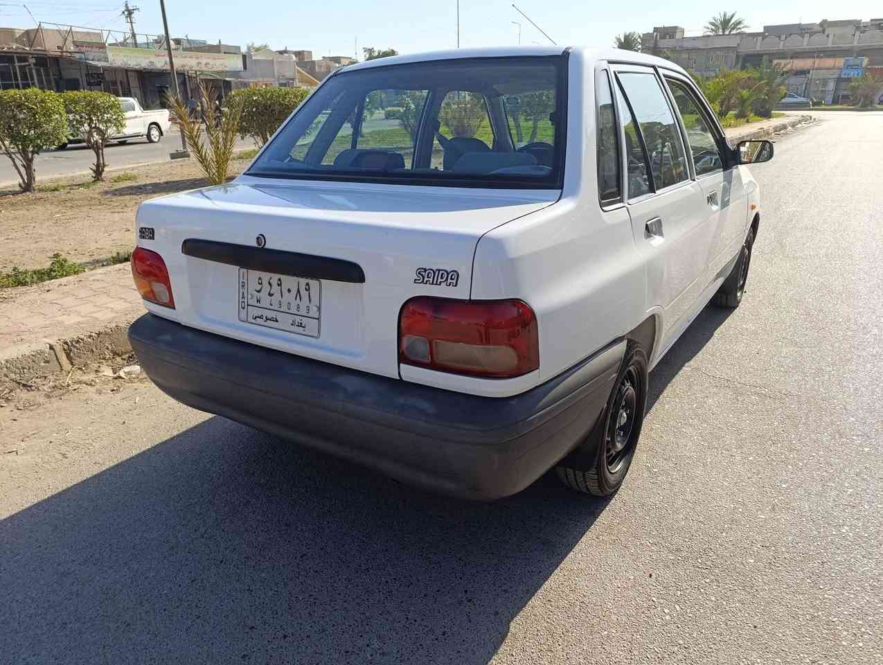 السلام عليكم للبيع سايبا موديل 10 بسمي رقم بغداد سنويه لغايه 2029جاهزه السياره تخم تاير  صدر جديد تبريد كله جديد منضومه كامله كير ومحرك بحاله جيده مكفوله من الخياس بيهه فقط بارد شي قليل مكاني بغداد السعر 52 الاستفسار ***********
