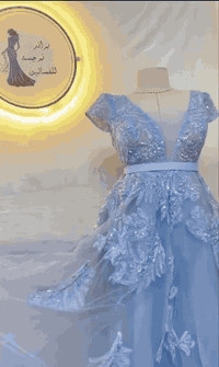 فستان نفش بدون سيم ملبوس مره نظيف جذا  يرهم لخطوبه او حنه او لاخت العر...