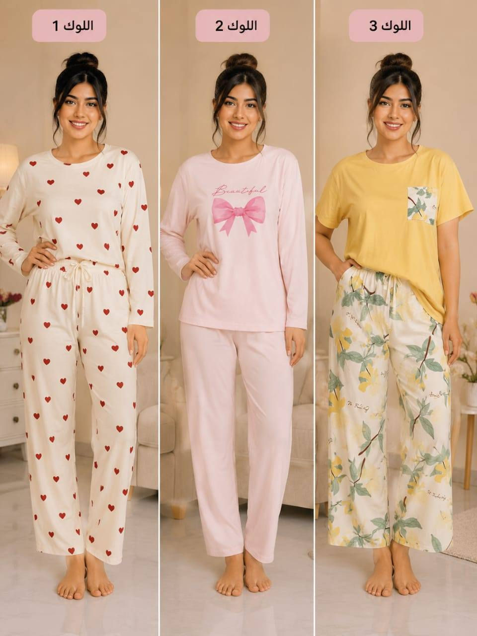 ✨ ملابس نوم نسائية راقية ومريحة ✨
دللي نفسك بأجمل موديلات ملابس النوم النسائية 🌷 خامات ناعمة ومريحة على البشرة، وتصاميم عصرية تناسب جميع الأذواق 💖
👗 موديلات متنوعة بين الأطقم الصيفية وقمصان النوم الأنيقة. 📏 مقاسات متعددة. 🎨 ألوان جذابة ومميزة. 💰 أسعار مناسبة وجودة ممتازة.
📩 للطلب والاستفسار مراسلتنا على الخاص، والتوصيل متوفر. اي قطعه 4000توصيل داخل الفلوجه فقط 2000


**إذا كنت صاحب هذا الإعلان وتريد حذفه لأي سبب، رجاءا أرسل رسالة إلى الدعم الفني**