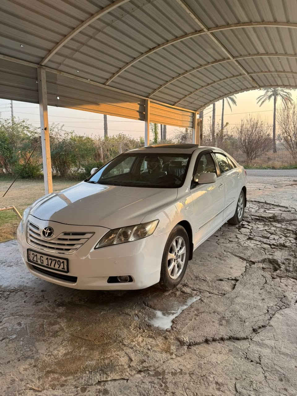 كامري 2009 GLXفول مواصفات رقم سليمانية تحويل ثاني يوم هزة جديدة كير ومحرك وصدر وتايرات كفاله السيارة كفالة عامه عدا شبر صبغ بالبنيد صور السونار مرفوقة بالمنشور 
السعر 130وبيهة مجال بسيط
العنوان/صلاح الدين قضاء بلد
***********او***********
