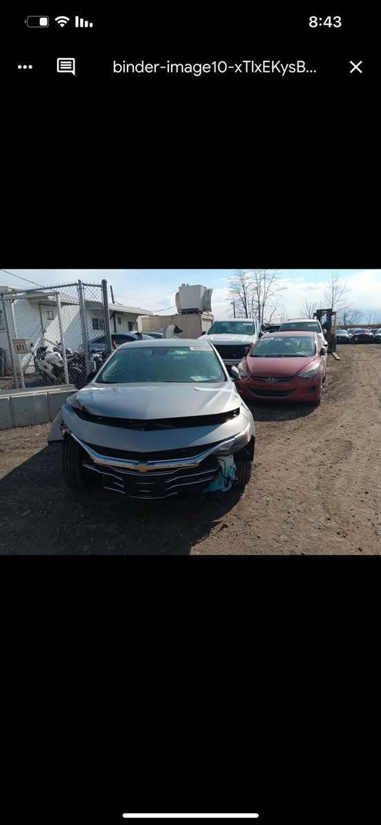 السلام وعليكم ماليبو ٢٠٢٤ مواصفات الماليبو معروفة حساسات خلفية حساسات جانبيه شاشه جبيره سايد بريك بصمه حادث كما موصح بالصور دعاميه صبغ مع ربع البنيد السياره مغلفه ppf بالكامل مع درع جامه أمامه السعر ١٤٧بغداد ***********
