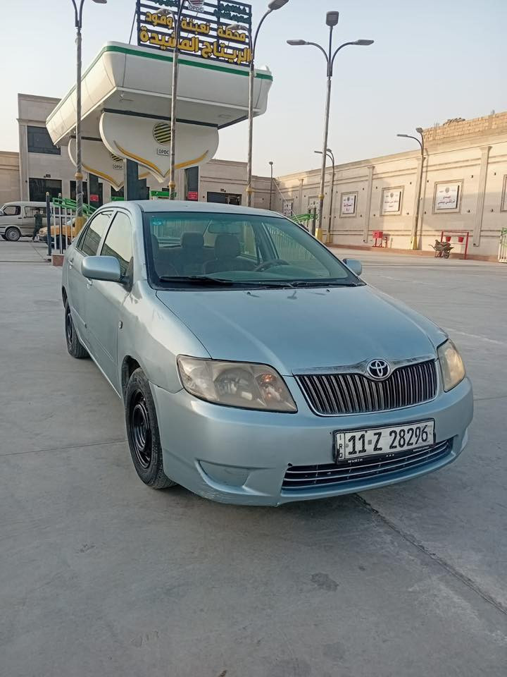 كورلا 2006 وارد خليجي رقم بغداد سنويه وارقام انكليزي تحويل مباشر ثاني يوم بيها مكانات صبغ بدون حادث مكفوله من الحادث 
محرك 1600 
مري شفط 
شاشه بلاديه
داخل بيجي
كير اوتماتيك
جام كهرباء
سنتر لوك 
كير محرك مكفولات تبريد تدفئه شغالات صدر خلفي امامي جديد تخم تاير ووياله جدد شادهن سياره جاهزه نصبه فول احلى من الصور 
مكاني بغداد 
عارضها ب71$ وبيها مجال
***********
