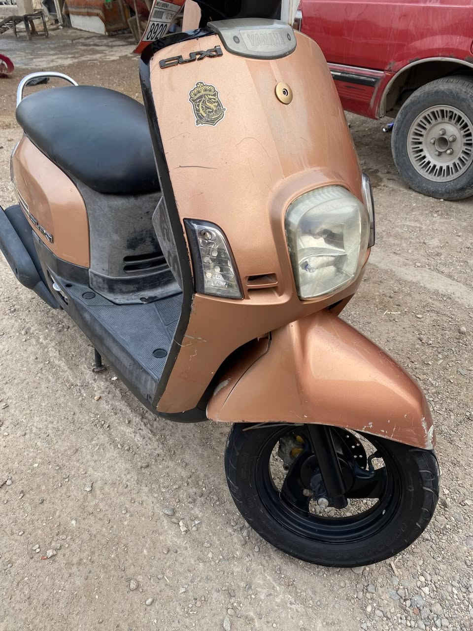 السلام عليكم شباب ماكس بوليس لبيع درجه جاهزه مكينه بلادي سلف بلاد كابريتر اصلي مختمه بلاد شلعه معدل زوج تاير جديد مابيه نقص خير من الله سعر 600 وبيه مجال مكان بغداد الرقم ***********
