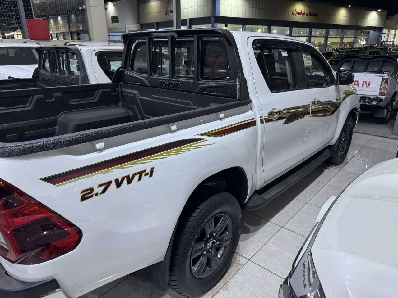 تويوتا هايلوكس 2023 كويتي أصلي مذهب سيارة مكفوله كفاله عامه من صبغ و بارد سعر ( 305 ) ورقه رقم تلفون :
***********
بي واتساب
مكان اربيل
