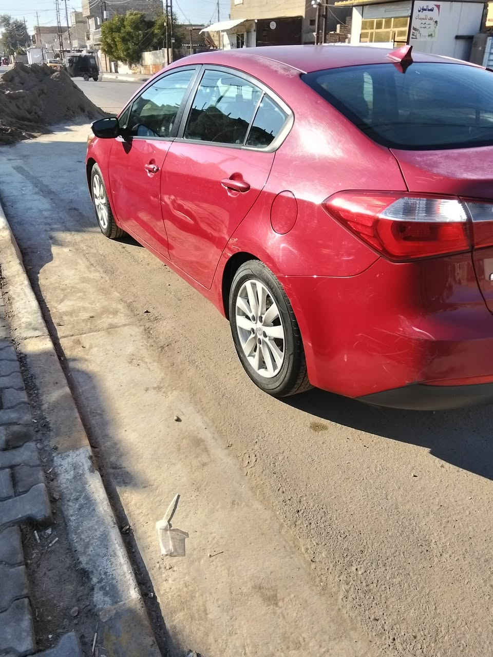 السلام عليكم كيا  فورتي 14 مكينه دوش كير اي تي بيها 4قطع صبغ  سنويه بسمي رقم بغداد انكليزي سعر 95 سكن بغداد  
***********
