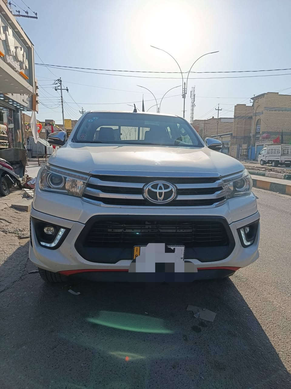 بيكم هايلوكس TRD 2020 فور ويل مكينة 4000 سيارة جديده مكفوله فقط بارد بسيط ماشر عليه مكينه كير حدادية مكفول تبريد فول قطعتين تحكمات فول رقم بغداد تحويل
مكاني الناصرية 
سعره 30$ الف ثلاث شدات 
 سيارة جديد بالعافيه عالياخذها وشراي يتصل ويدلل 
***********
بيكم هايلوكس TRD 2020 فور ويل مكينة 4000 سيارة جديده مكفوله فقط بارد بسيط ماشر عليه مكينه كير حدادية مكفول تبريد فول قطعتين تحكمات فول رقم بغداد تحويل
