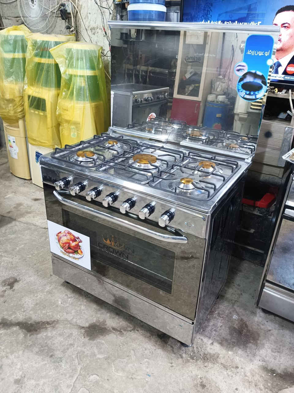 طباخ خمس عيون نوع كراون ستيل ياباني شغال كامل مع الفرن شغال عنوان موصل جانب الايمن منطقة العكيدات قرب مدرسة الرافدين مجاور سالم الخيرو الوكيل محلات الأخوين
@الجميع


**إذا كنت صاحب هذا الإعلان وتريد حذفه لأي سبب، رجاءا أرسل رسالة إلى الدعم الفني**