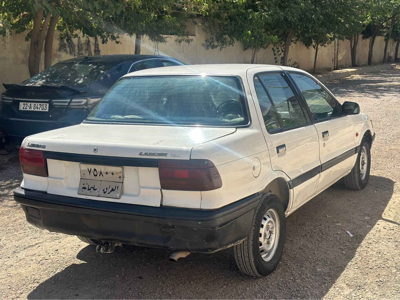 لانسەر ١٩٩١ چوار تایەی تازە تاقم پێش تازە گێڕ و مەکینە بەشەرت سەنەوی بەسەرچووە تەحویل و خەرامە بەشەرت کارەبای بەشەرت سەیارەکە هی ماڵی خۆمە

٢٧گەلا و مەعمەلەیە کەم

***********
*********** شمشمل, السليمانية
