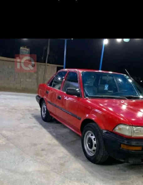 السلام عليكم كورلا موديل 90 ايسر بلادي مصبوغة حزام الجمالية فقط لا ضربة ولا خياس مكينة وكير وصدر جدد تخم تاير تبريد شغال كهربائيات شغالة السيارة بأسمي رقم انكليزي بغداد مامتواجد على الفيس ولا خاص  السعر 50 وبي مجال حق الجوية ***********
