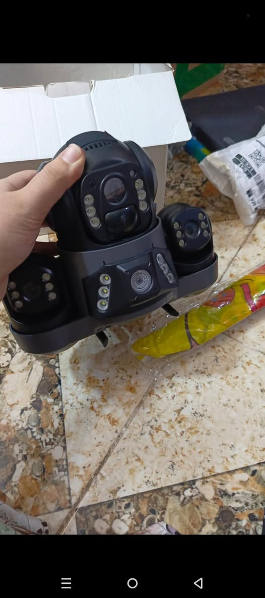 كامرة على طاقة شمسية
جديدة غير مستخدم 
تدعم فقط سيم كارت 4G
يعني ما تحتاج نت 
تفيد اهل المزارع والامكان الي ما بيها واي فاي
ما تدعم الواي فاي
دوارة 360 درجة
مع انارة 
مع رام 32 گيكا
وبيها بعد مميزات
للبيع مكاني البصرة الزبير
سعر 50 الف 
***********
توصيل ما عندي
