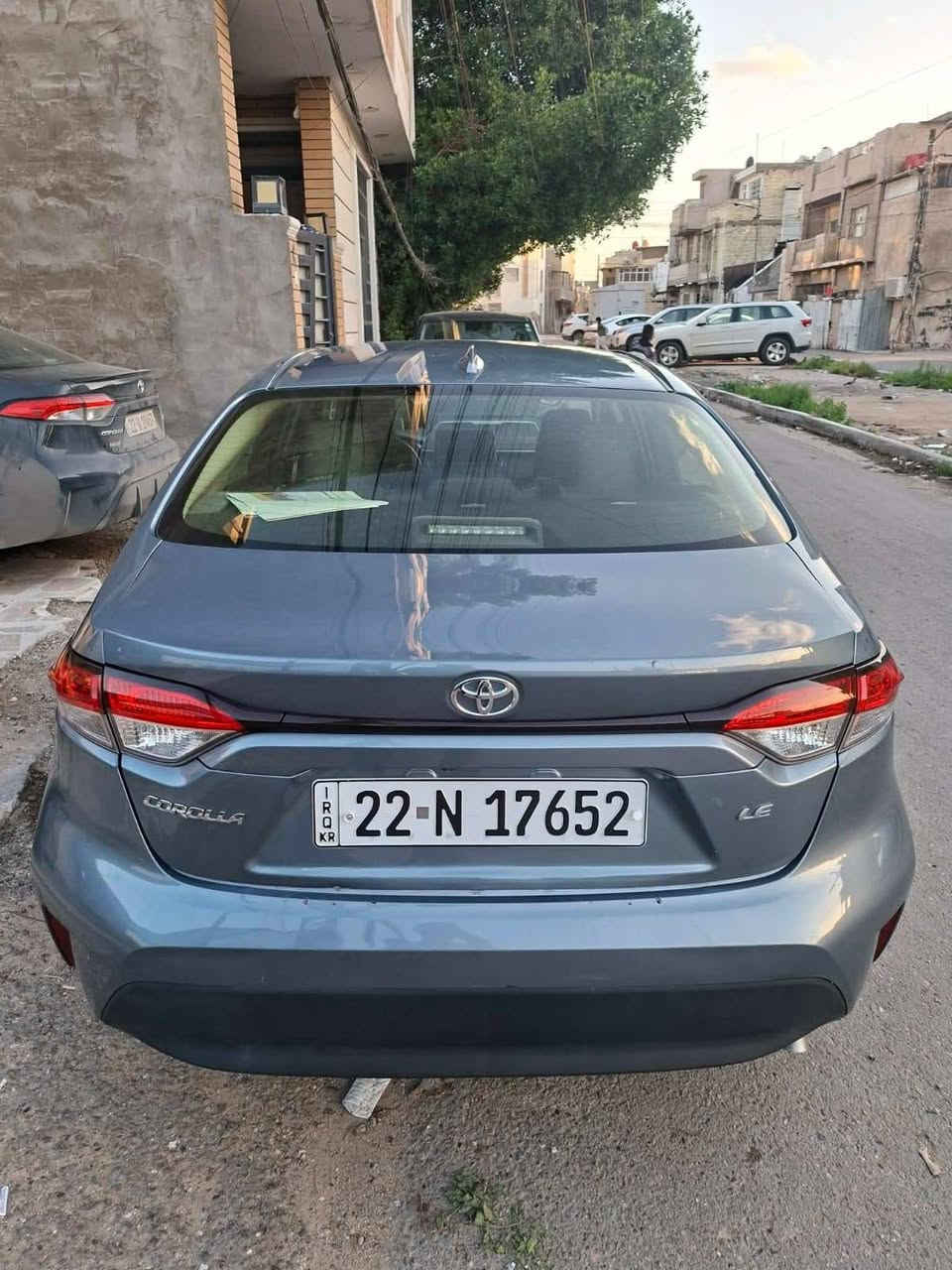 تويوتا كورلا ٢٠٢٣ للبيع فقط
مواصفات امريكيه محرك ٢٠٠٠
 تبديل فقط البنيد يعني قطعه وحده والباقي مكفول
بدون ايرباك 
سونر مرفق بالمنشور 
مكان السياره بغداد شارع فلسطين 
*********** للاستفسار 
السعر ١٥٤ وبي مجال بسيط
