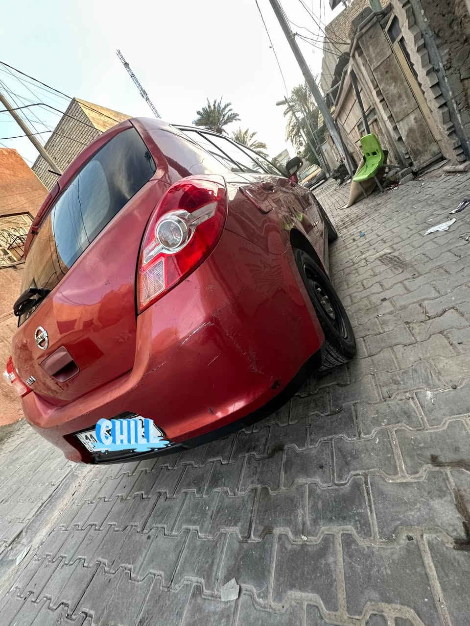 السلام عليكم نيسان تيدا موديل 2009 السياره جاهزه مكينه وكيرمكفولات  تبريد ثلج. تخم تاير جديد باتري جديد عليها ادامه كامله ومابيها اي نقص صدر جديد قبل اسبوع. رقم بغداد  بسمي السياره. مكفوله من الضربه والصبغ. بيها شويه. جراد البنيد.. السياره بلاديه.   الاتصال ***********. 
السعر. 77 وبيها مجال  انشاء الله. 
المكان بغداد. الكرخ.
