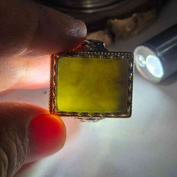 الحجر المظلوم ( ذو المنافع الكثيرة )
نافع لمرضى القولون _ للكلى _ للهدوء النفسي 

اليشم اليماني الطبيعي "اليمني" الأصيل
 فضة متينة عيار 930 / تاج نحاس نقي
حجم الفص راهي 
قياس الخاتم 22 _ 23 

للإتصال و المراسلة***********
🚗 خدمة توصيل كل مناطق العراق
💳 كارت ضمان (أصالة المنشأ & غير معالج )
📍 الكوفة _ شارع كوفة نجف الرئيسي _ مأكولات خوخة _ داخل فرع المطعم بغداد
