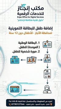 اضافة اطفال الانبار • عامرية الصمود • خدمات مكتبية