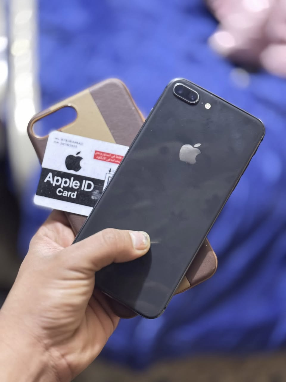 سلام عليكم ايفون 8 بلس مكفول مامفتوح ولا مستبدل فحصه وين متريد بطاريه 74 بلادي ميصرف ابد ذاكره 256 العملاقه بصمه كلشي شغال كلشي مابي بس الشاشه مفطوره وهيه وتبديله ب20 مكان حله مركز السعر 120 وبي مجال للشراي للاستفسار رقم وخاص ***********
