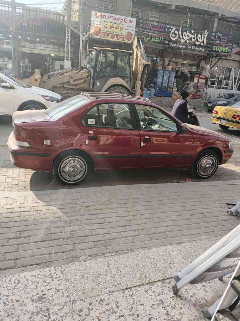 سمند مديل 12 تفاصيل موجوده بالفديو  مكانين بارد وشبرين صبغ وبيه خسفات بالبنيد مال طبك معدلهن بارد كير ومكينه وحداديه وتخم تاير تحويره 14 سياره جاهزه رقم بغداد تحويل مباشر *********** اي استفسار اتصال ع الرقم ب55 وبيه مجال حك الجيه ملاحضه السياره بدون تبديل ولاصبغ غير المذكورات والبارد ومكان الصبغ والضربه مال باب السايق موجوده بالمنشور كلشي مذكور لحد يكلي شبيها مابيها السياره تنباع بدون عراض ملاحضه بدون غراض
