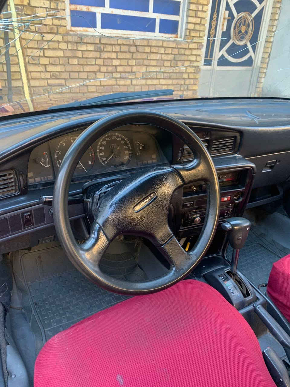 كارينا موديل 91 يسرئ بلاد   رقم بغداد  أنگليزي مشروع وطني بأسمي  جاهزه حداديه تخم تاير محرك گير أوتو 
 تبريد شغال للتواصل *********** عنواني ناصريه مركز محافظه ..السعر 43 وبيهه مجال
