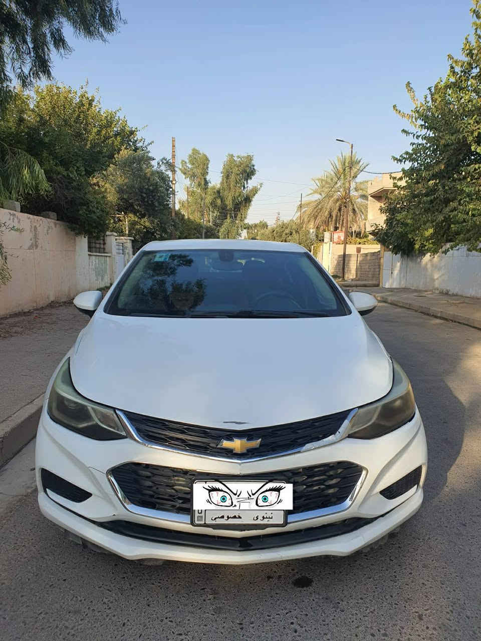 كروز  ٢٠١٨ لون ابيض رقم نينوى محرك وكير شرط ..التقرير  مرفق مع الصور، موصل الايسر.. السعر ٩٢ وبيها مجال للشراي.  
***********
***********
