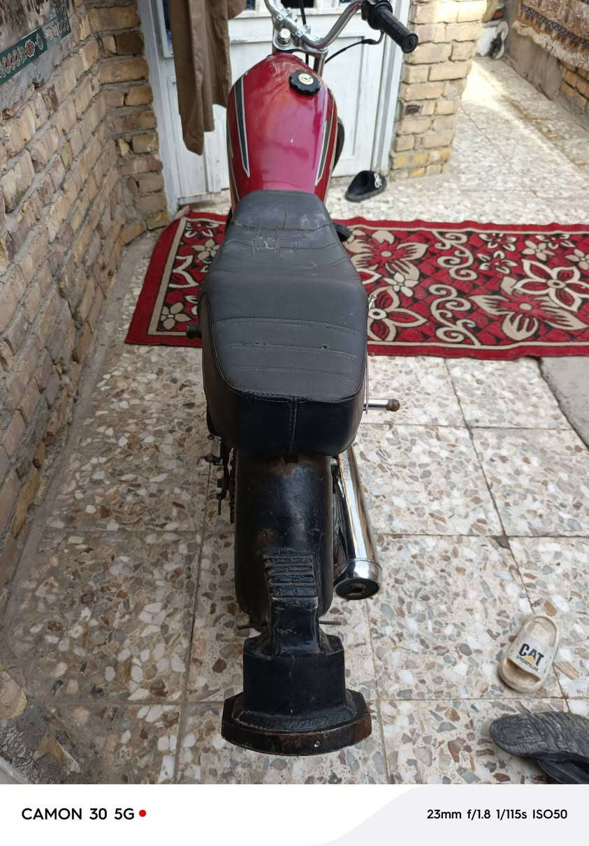 سلام عليكم دراجه تيربو كفاله مامفيلسه 
شاصي نامه اصلي غراضه كله اصلي صارله 4اشهر معمره نضيفه  
بدون اوراق بدون السعر 650
الستفسار ***********
*********** 
ميسان مركز
